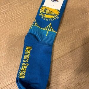 Warriors Blue Socks